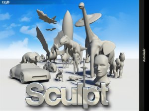 Audodesk-123D-Sculpt-3d-iPad-tablet-app